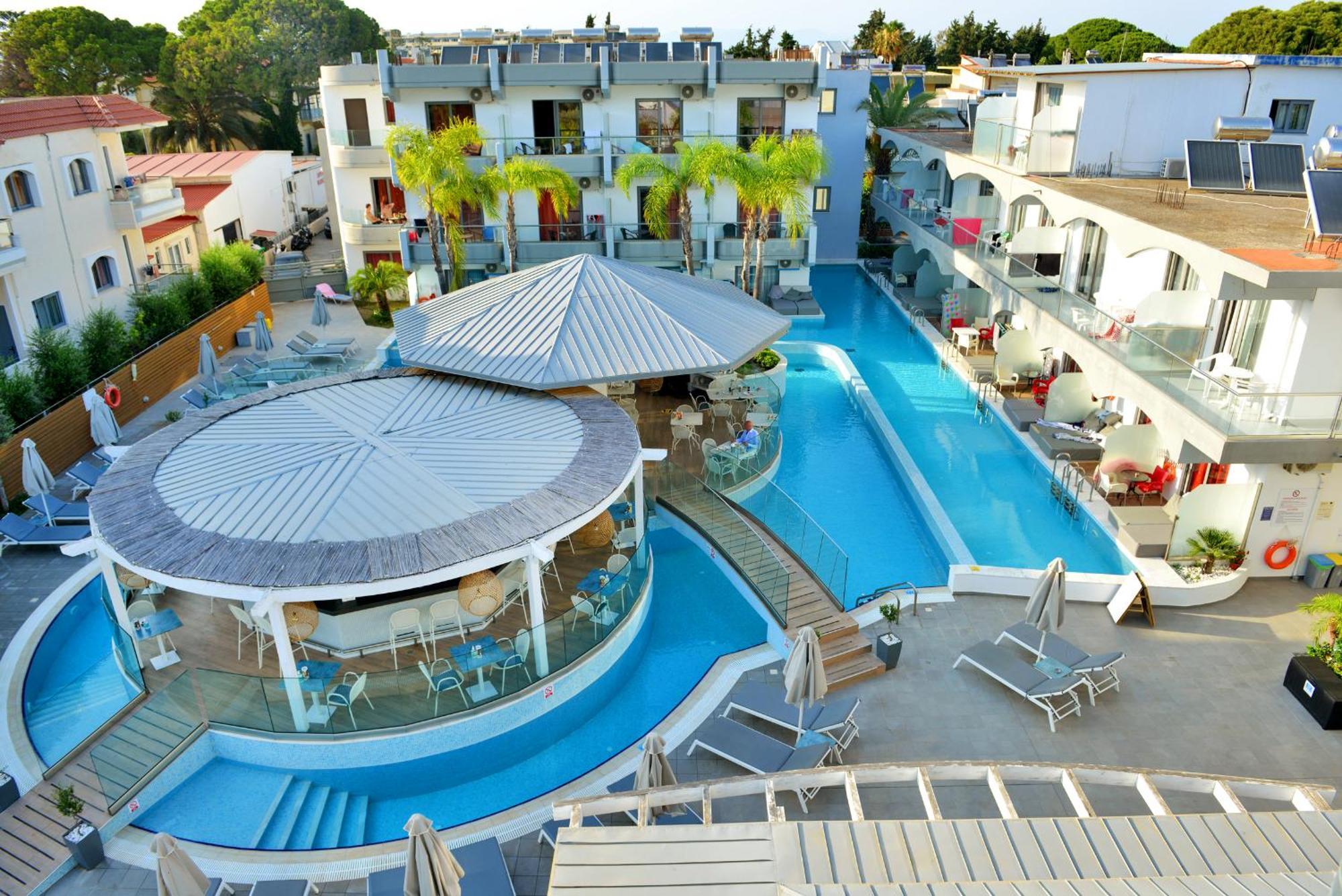 Katia Hotel Ialysos  Bagian luar foto